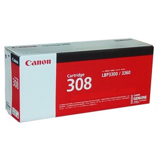 Canon Cartridge 308 BK ตลับหมึกโทนเนอร์ สีดำ